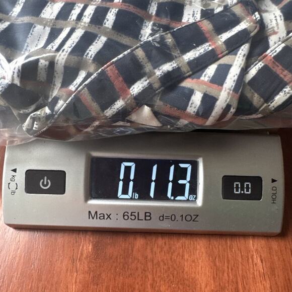 L.L Bean Signature Checkered Sleeveless Maxi Dress Navy Multi Women's Size 6 - Picture 15 of 15